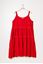 Picture of PLUS SIZE RUFFLED FAUX LINEN DRESS
